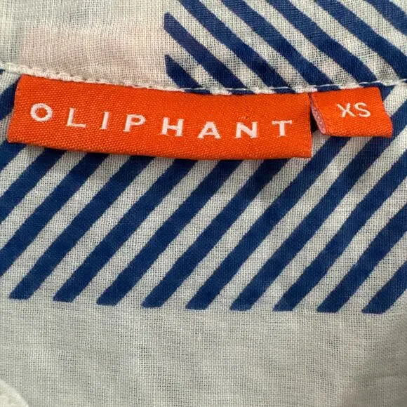 Oliphant Roll Sleeve Dress Blue Mali - Picture 9 of 10